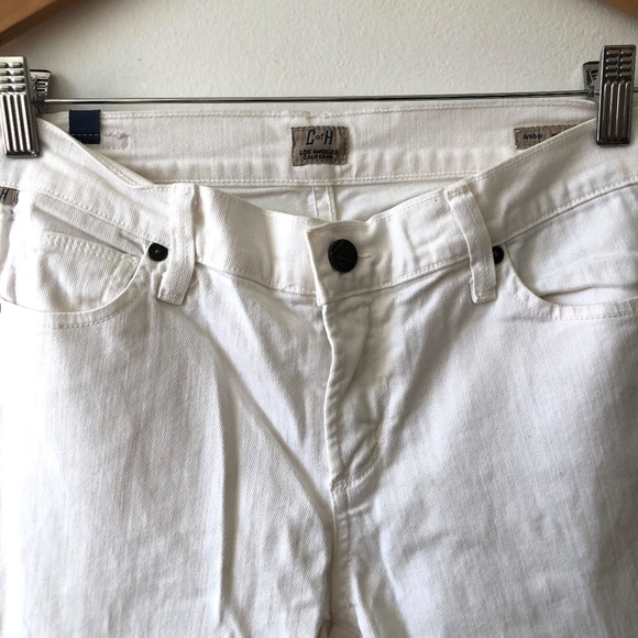 Citizens of Humanity Amber Mid Rise Bootcut Jeans in White - Picture 3 of 5